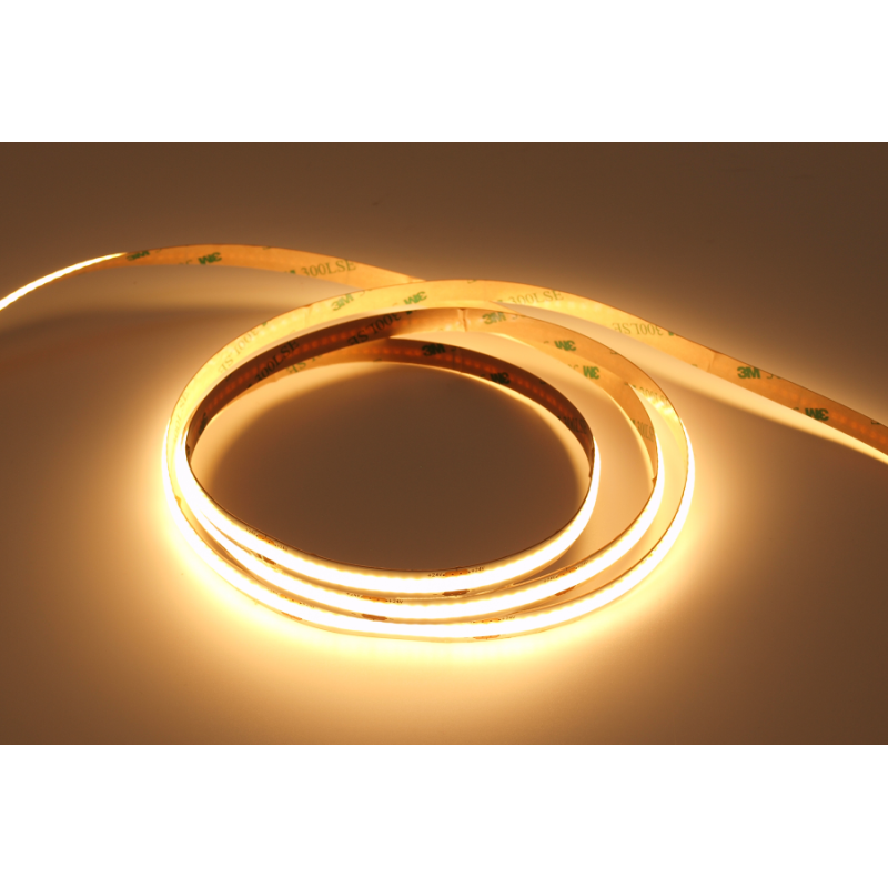 Taśma LED COB 5W/m 24V 3000K - 50M