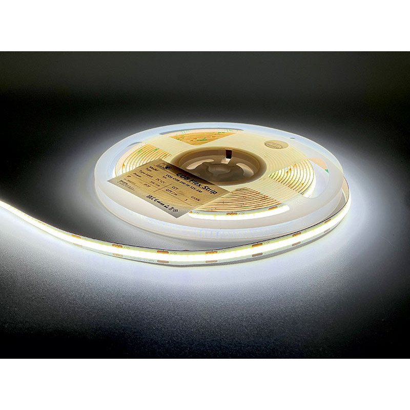 Taśma LED COB 5W/m 12V 6500K - 5m